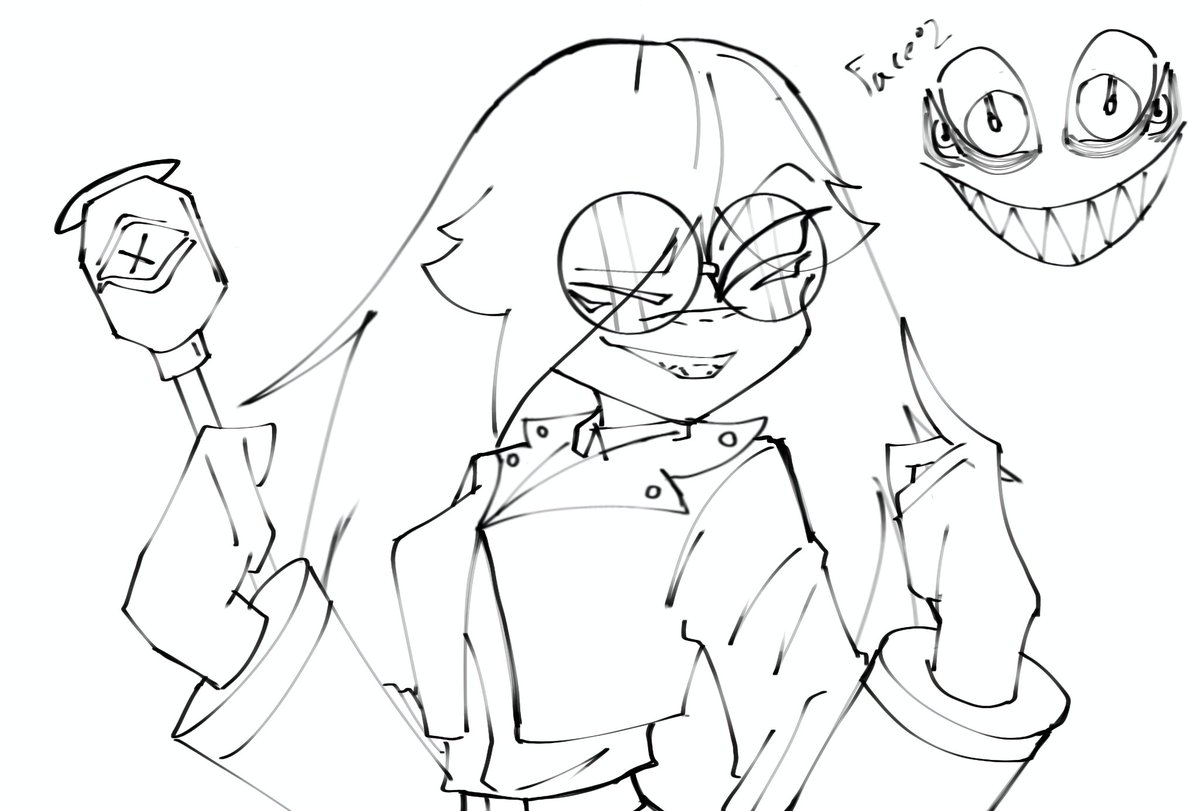 Lordcrytovers's tweet photo. While drawing my Au (Metal Dust) I decided to look Hazbin Hotel and created an Au of murder drones and Hazbin Hotel, she is "Eclipsa" (V) the overlord of the souls. In her past life she had a relationship love with Uzi. πΊ #murdedrones #HazbinHotel #MetalDust #vuzi #AU https://t.co/0UNghnE1C0
