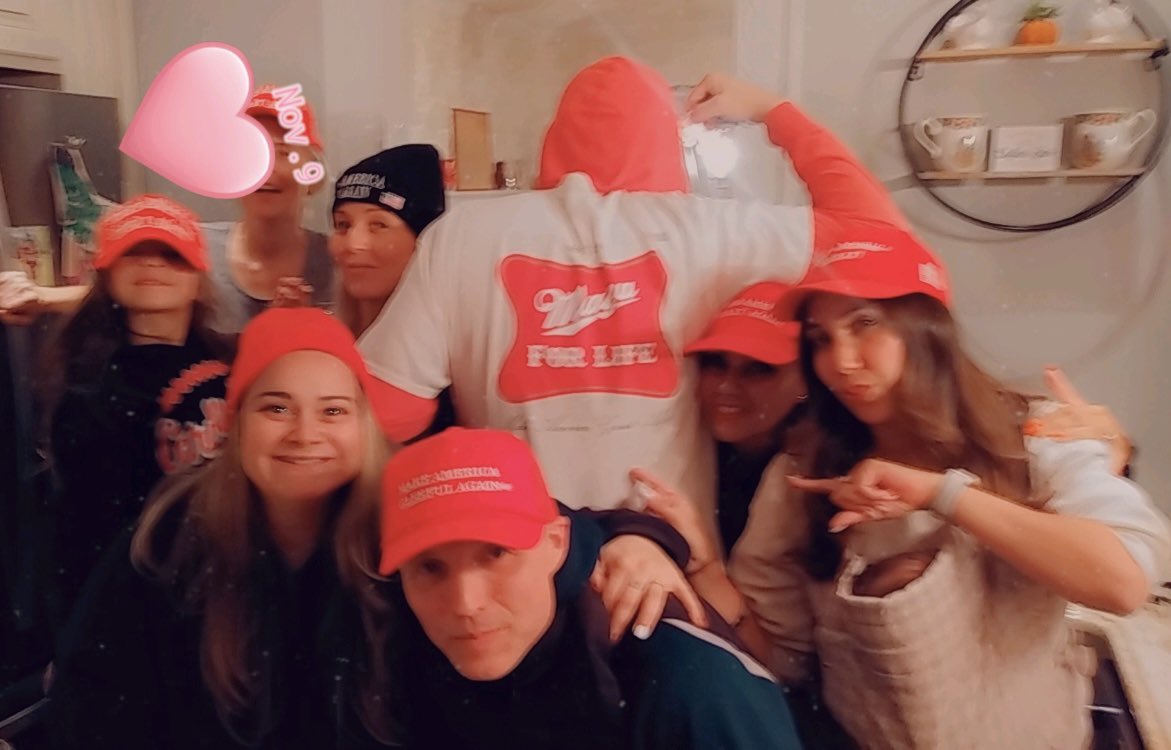 Jon_J973_'s tweet photo. It was a MAGA Party last night . Celebrating President Trump’s 3rd win ! And of course our freedom and democracy ! ❤️🤍💙 https://t.co/TLfCtr6Dmn
