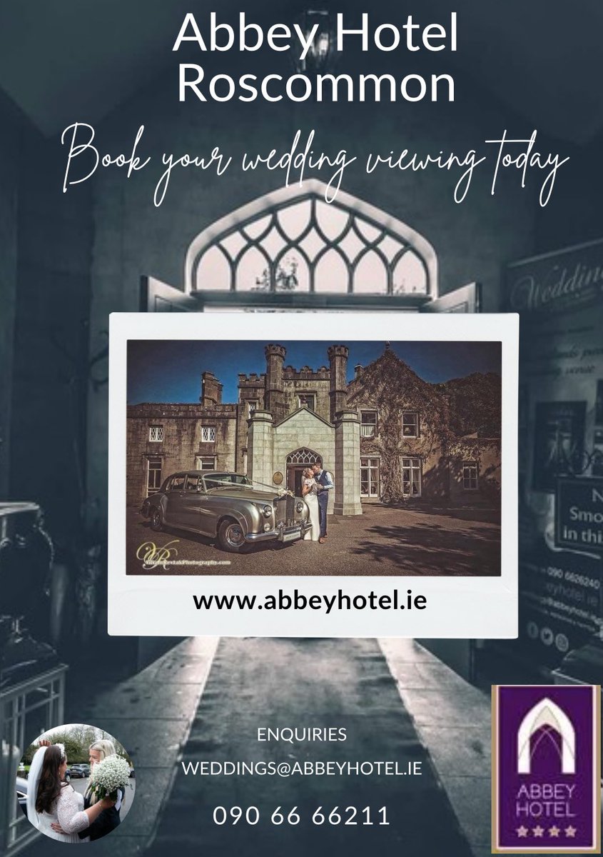 AbbeyHotelRoscommon (@abbeyros) on Twitter photo RECENTLY ENGAGED? 💍💍💍
<a href="/WeddingDates/">WedPro By WeddingDates</a> <a href="/WedsuppliersIRL/">Weddingsuppliers.ie</a>
YOU CAN COMPLETE YOUR WEDDING ENQUIRY HERE - abbeyhotel.ie/wedding-enquir… RECENTLY ENGAGED? 💍💍💍
<a href="/WeddingDates/">WedPro By WeddingDates</a> <a href="/WedsuppliersIRL/">Weddingsuppliers.ie</a>
YOU CAN COMPLETE YOUR WEDDING ENQUIRY HERE - abbeyhotel.ie/wedding-enquir…
