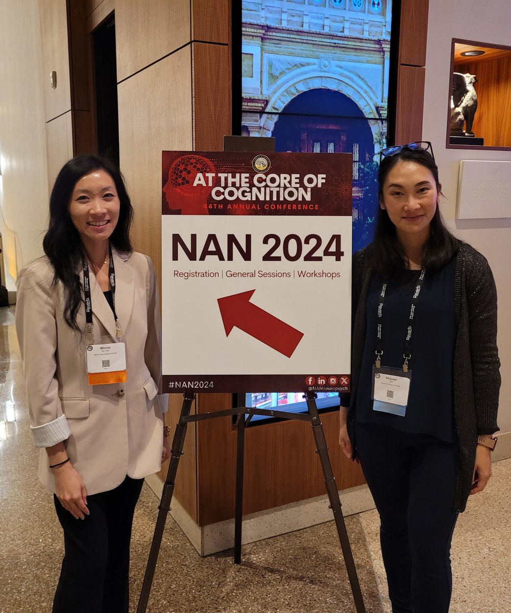 Winnie Ng (@ng_winniie) on Twitter photo Another awesome year volunteering at <a href="/NANneuropsych/">NAN Neuropsychology</a>. Always a pleasure to run into other <a href="/AsianNeuropsych/">ANA Neuropsychology</a> members, including meeting <a href="/ShiyuanChenSPsy/">Shiyuan Chen | ้่ฏ่ MSE</a> in person! The best of luck on your internship application journey. Cannot wait to hear where your journey takes you next โบ๏ธ. Another awesome year volunteering at <a href="/NANneuropsych/">NAN Neuropsychology</a>. Always a pleasure to run into other <a href="/AsianNeuropsych/">ANA Neuropsychology</a> members, including meeting <a href="/ShiyuanChenSPsy/">Shiyuan Chen | ้่ฏ่ MSE</a> in person! The best of luck on your internship application journey. Cannot wait to hear where your journey takes you next โบ๏ธ.