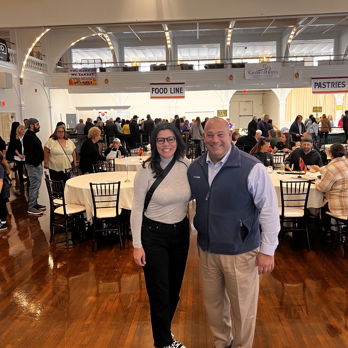 Stopped by the Annual Armenian Festival with Senator Tikoian at the Rhodes on the Pawtuxet.  Get a taste of the culture and delicious food. Feast goes until 7pm. 🇦🇲
