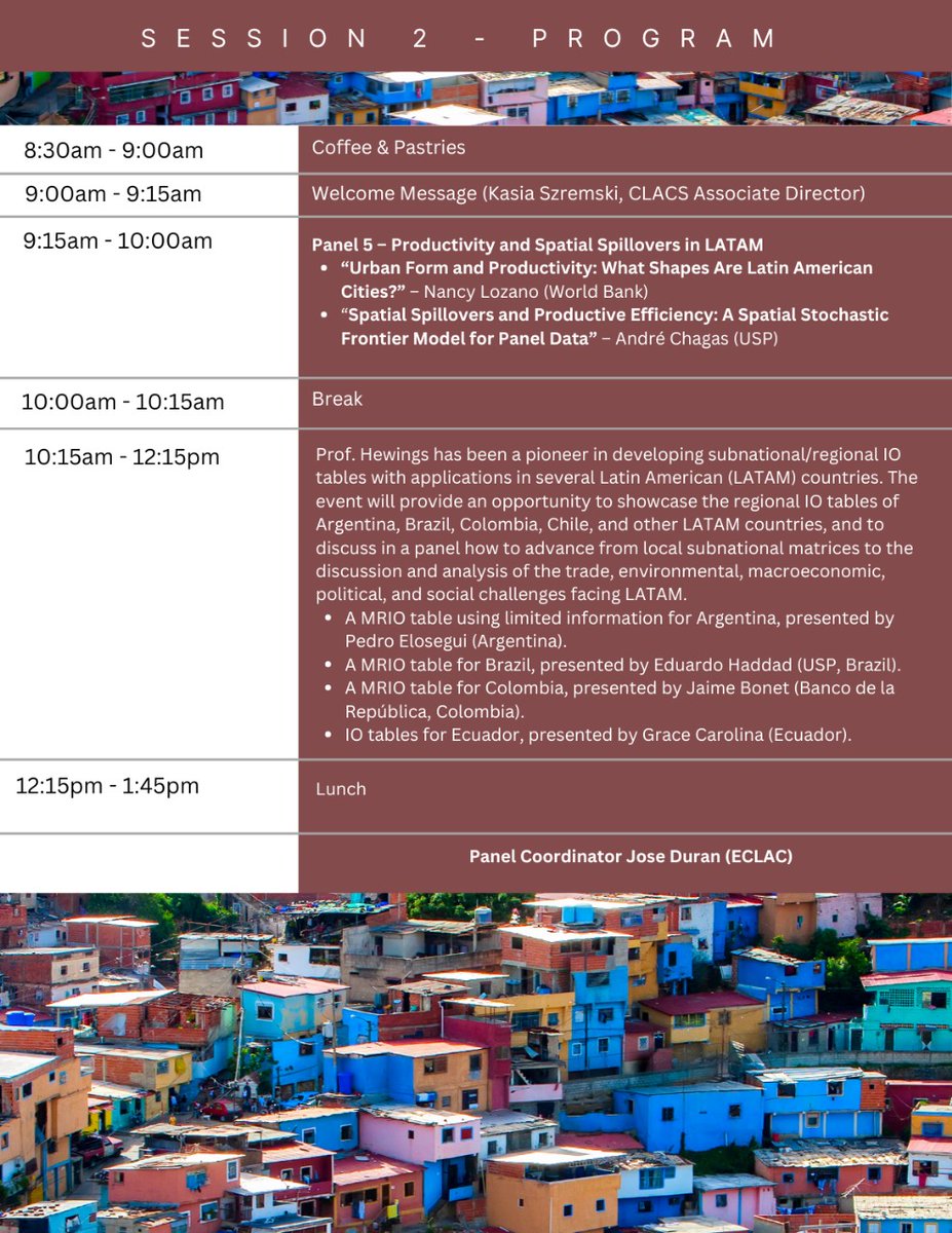 PedroElosegui's tweet photo. @CLACS_Illinois #LemannCenterBrazilianStudie &amp; @EconatIllinois. expertos de Argentina, Brasil, Colombia, Chile, Ecuador, México, UE, US, @WorldBank. modelos para intervenciones sustentables e inclusivas en la región, provincias, localidades👍 @nereususp @eclac_un https://t.co/ZU8SOrpUq4