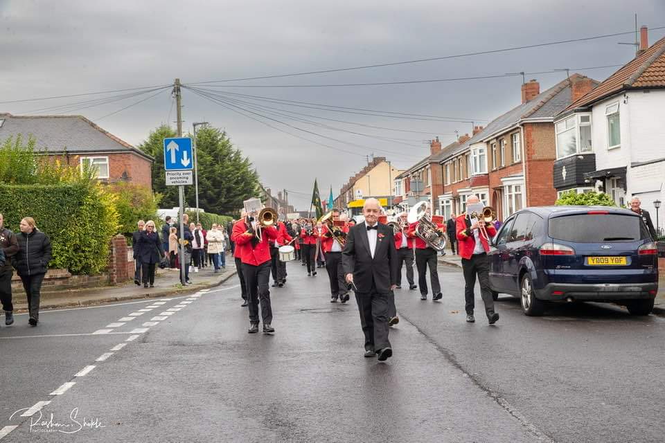 A privilege to lead #Thornaby #RemembranceDay2024 with fr Tom of #SouthThornaby <a href="/DioceseOfYork/">Diocese of York</a>