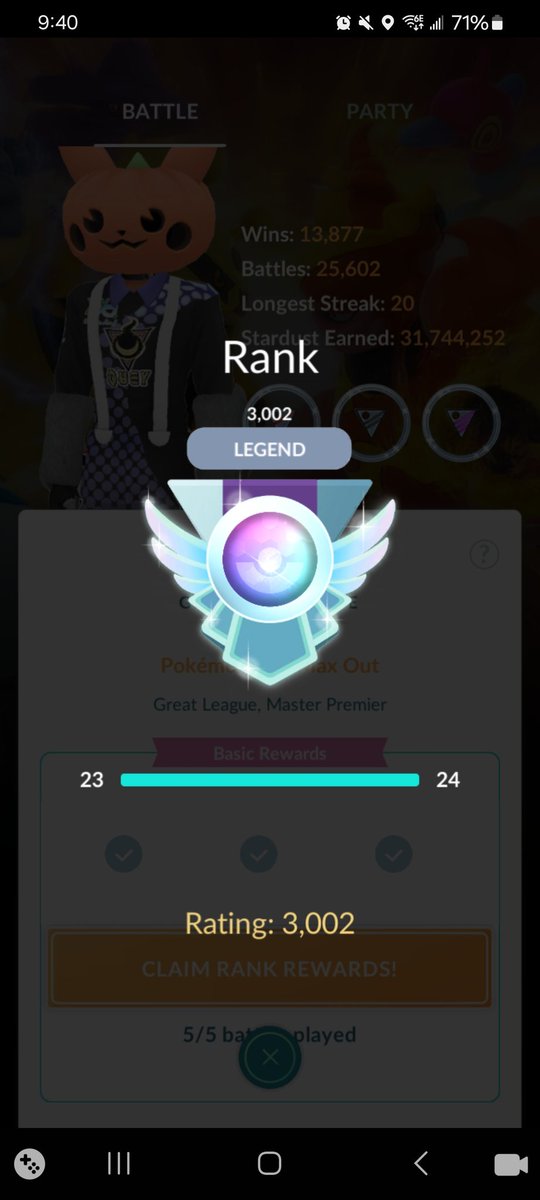 Just before Rage Fist Annihilape takes over the meta 😂 got tired of mud slappers so went triple strong vs them with Venu, Azu and Mandi 💪