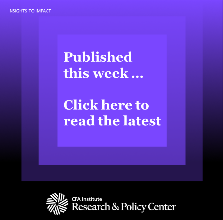 CFA Institute Research and Policy Center (@cfa_rpc) on Twitter photo Catch up on the latest from <a href="/CFAinstitute/">CFA Institute</a> Research & Policy Center:
💡 A new #positionpaper on #netzeroinvesting
🎦 Author videos about our #netzeroguide
📰 #EnterprisingInvestor blogs
📶 Investment data alliance updates
Read all our new content at: cfainst.is/4bAtlKC Catch up on the latest from <a href="/CFAinstitute/">CFA Institute</a> Research & Policy Center:
💡 A new #positionpaper on #netzeroinvesting
🎦 Author videos about our #netzeroguide
📰 #EnterprisingInvestor blogs
📶 Investment data alliance updates
Read all our new content at: cfainst.is/4bAtlKC