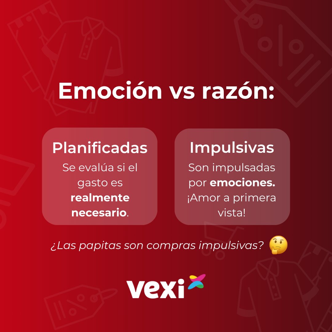 veximx's tweet photo. ¡Los descuentos imperdibles están por llegar! 🤔 Descubre qué tipo de comprador/a eres y toma el control de tus finanzas. ¡Evita los gastos innecesarios! 😱
Dominar tus impulsos aquí 👉 https://t.co/s9Yi7JufhP
#Planeadas #Impulsivas #Compras https://t.co/E7vRz39dJd
