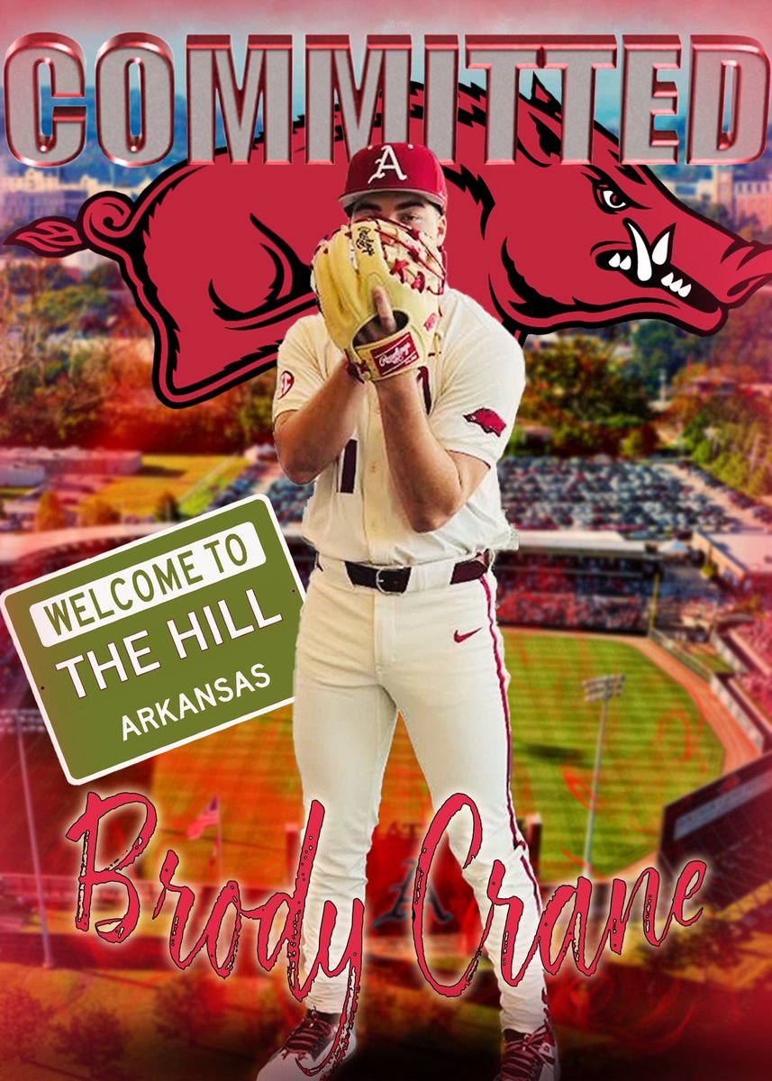 I’m proud to announce that I will be continuing my athletic and academic career at the University of Arkansas. Thank you to my family, coaches, and teammates for making me the player and person I am today.

#woopig