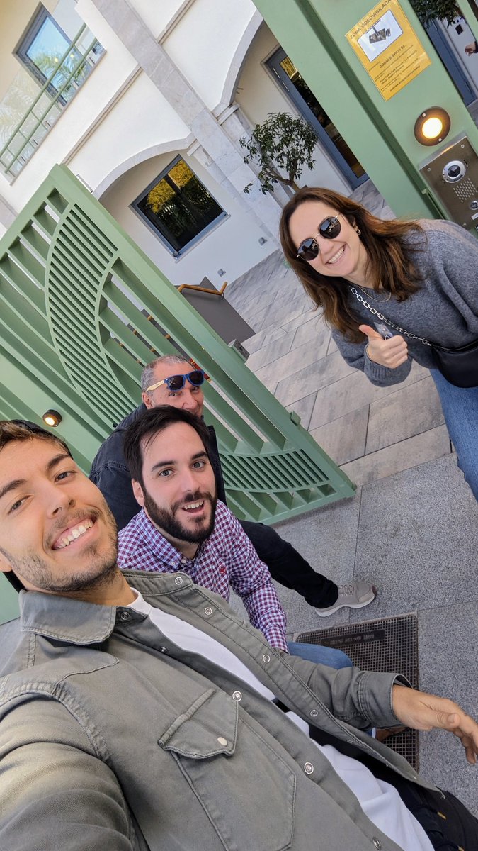 Exactly one year ago we tried to visit the new GSEC Málaga that was not opened at that moment 😕

We come the day after the DevFest Spain 2023 with the communities of <a href="/GDGLleida/">GDGLleida</a> and <a href="/GDGMarbella/">Google Developer Groups Marbella</a> ❤️

When will we arrange a new visit with the best host possible <a href="/bquintero/">Bernardo Quintero</a> ? 👀