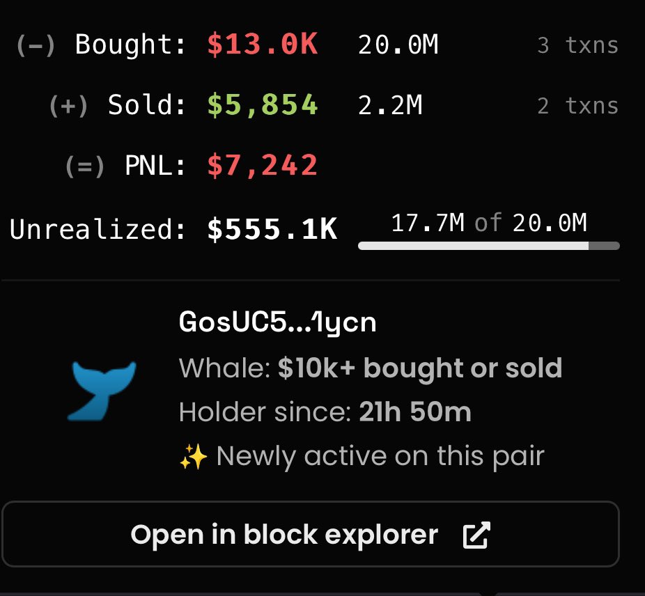 The wallet

GosUC5qER2KUBbiPEDSD7nyDdgnNZCTyx6ZAAuHH1ycn
