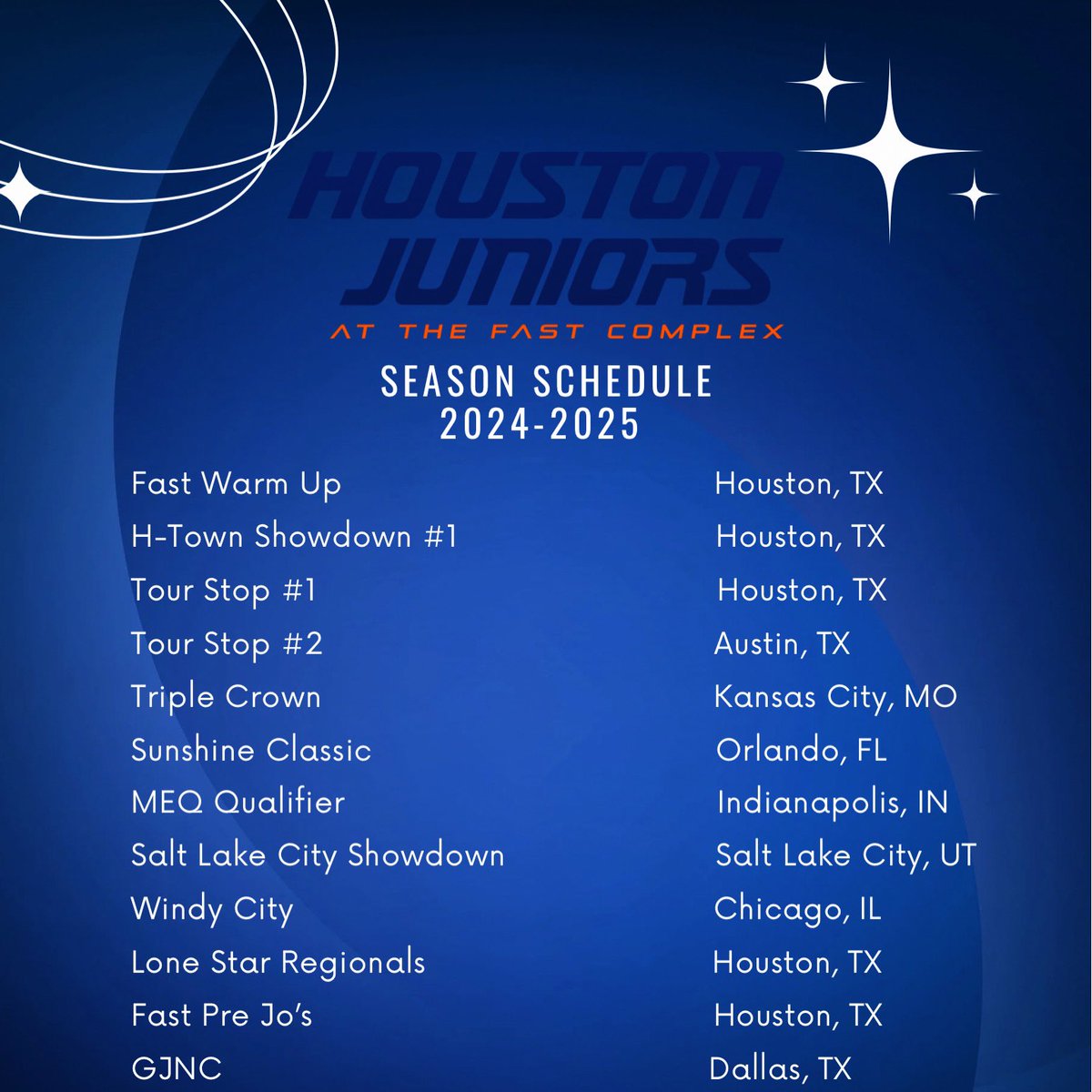 Peyton Pierce #5 (@peytonpierce26) on Twitter photo Club Season is here! Come check us out. Here is our schedule: Houston Juniors 17 Premier 2024-25 Season Schedule
<a href="/houstonjuniors/">Houston Juniors</a> <a href="/WErONE01/">WErONE-ATHLETES</a> <a href="/PDTexas/">Prep Dig Texas</a> Club Season is here! Come check us out. Here is our schedule: Houston Juniors 17 Premier 2024-25 Season Schedule
<a href="/houstonjuniors/">Houston Juniors</a> <a href="/WErONE01/">WErONE-ATHLETES</a> <a href="/PDTexas/">Prep Dig Texas</a>