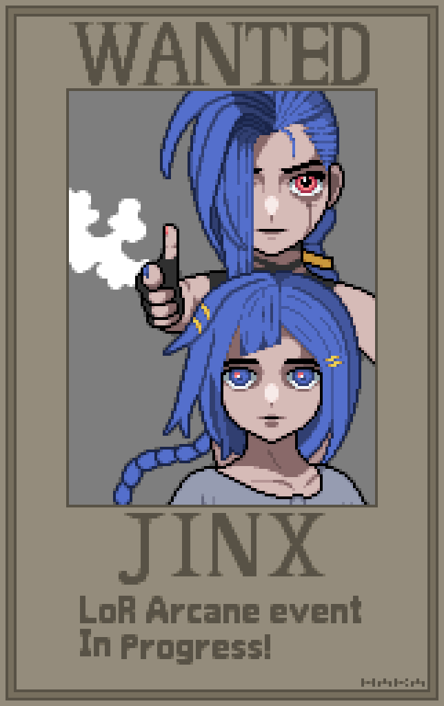 Haka_Nemo's tweet photo. LoR arcane event in progress!

#Arcane   #LoR  #pixelart https://t.co/E06ptJgAXN