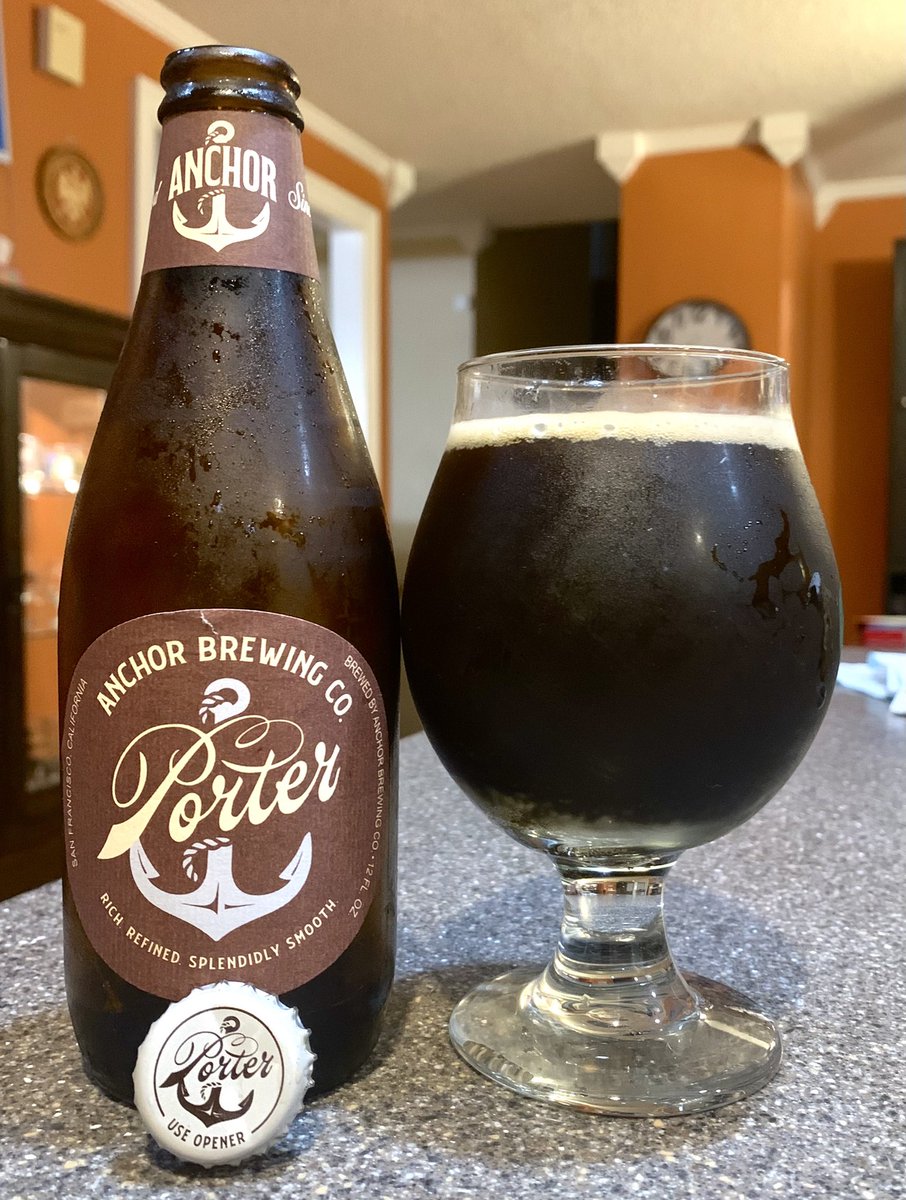 SC Beer Explorer (@scbeerexplorer) on Twitter photo Look what I found a few weeks ago at Total Wineβ¦
Anchor Porter by <a href="/AnchorBrewing/">Anchor Brewing</a>.
Malty aroma. Cola-like pour. Roasty and smooth. Cocoa and caramel. Bottled 01/11/2023.
#CABeer #OldSchoolCraftBeer #BeerReview #BeerGeek Look what I found a few weeks ago at Total Wineβ¦
Anchor Porter by <a href="/AnchorBrewing/">Anchor Brewing</a>.
Malty aroma. Cola-like pour. Roasty and smooth. Cocoa and caramel. Bottled 01/11/2023.
#CABeer #OldSchoolCraftBeer #BeerReview #BeerGeek
