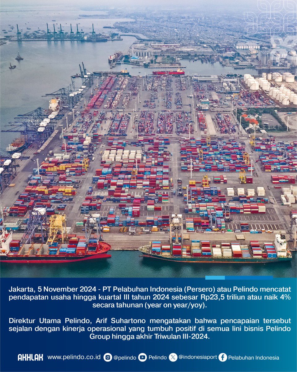 Pelindo tweet media