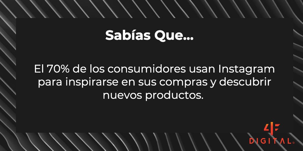 4F_Digital's tweet photo. Esta tendencia resalta cómo Instagram se ha convertido en una herramienta crucial para las empresas al permitirles mostrar fácilmente sus productos y conectar con clientes potenciales de manera directa y efectiva . https://t.co/l3srCFQvM0