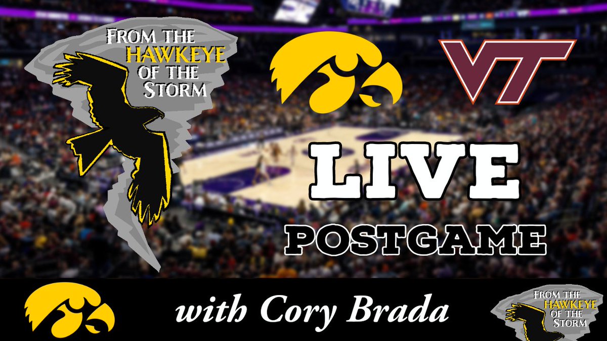 FromTheHawkeye's tweet photo. ⚠️ POSTGAME ALERT ⚠️
Following the @IowaWBB game at the Ally Tipoff, tune in LIVE for CALL-IN POSTGAME COVERAGE 👀
WATCH: https://t.co/oJVRneb8NV 🖥📺📞🎧
#Hawkeyes #Iowa #IowaHawkeyes #IowaBasketball #AllyTipoff #BigTen #B1G #Hokies #VATech #collegebasketball #womenshoops https://t.co/XtpxdC39Ym