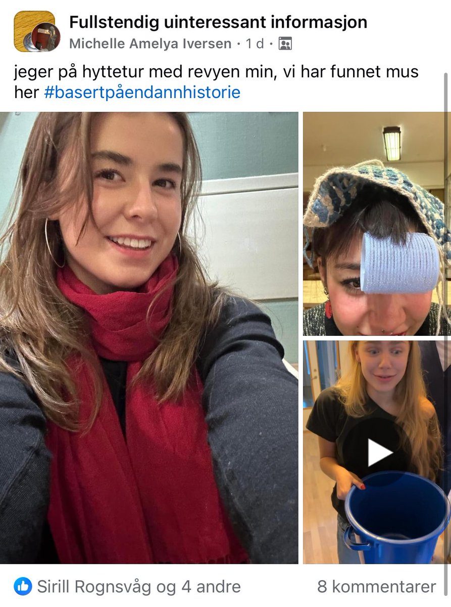 b0bleplast's tweet photo. da har man opplevd å bli trakk assert😱😱😱😱😱😱😱😱 i facebook gruppe og https://t.co/hThIUIcg6n