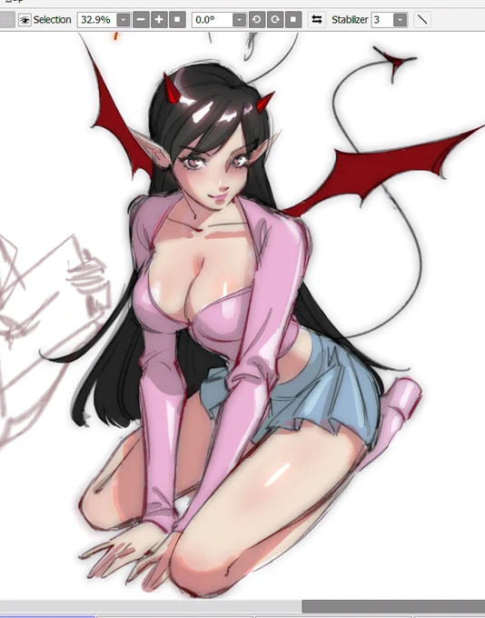omg why does she look so good with black hair? which one do u guys like more? 