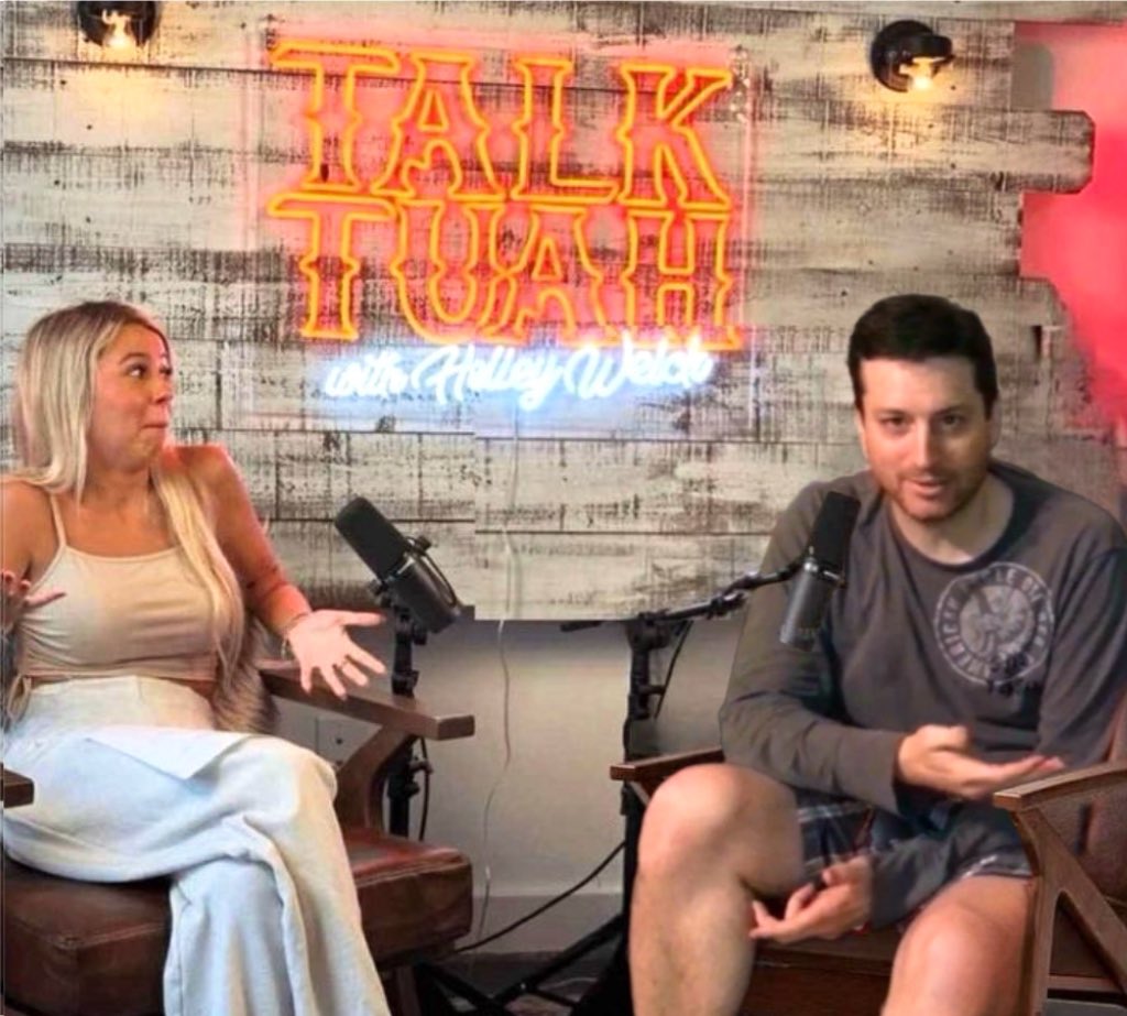 Woody is set to appear on the ‘Talk Tuah’ Podcast with Hailey Welch