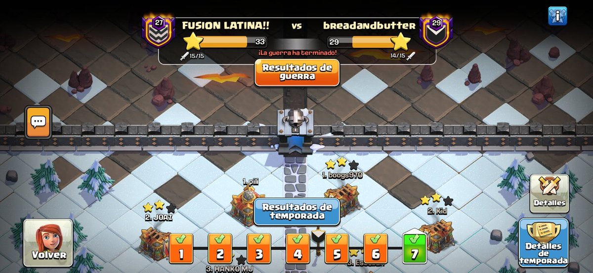 Clan Fusión Latina!! COC tweet media