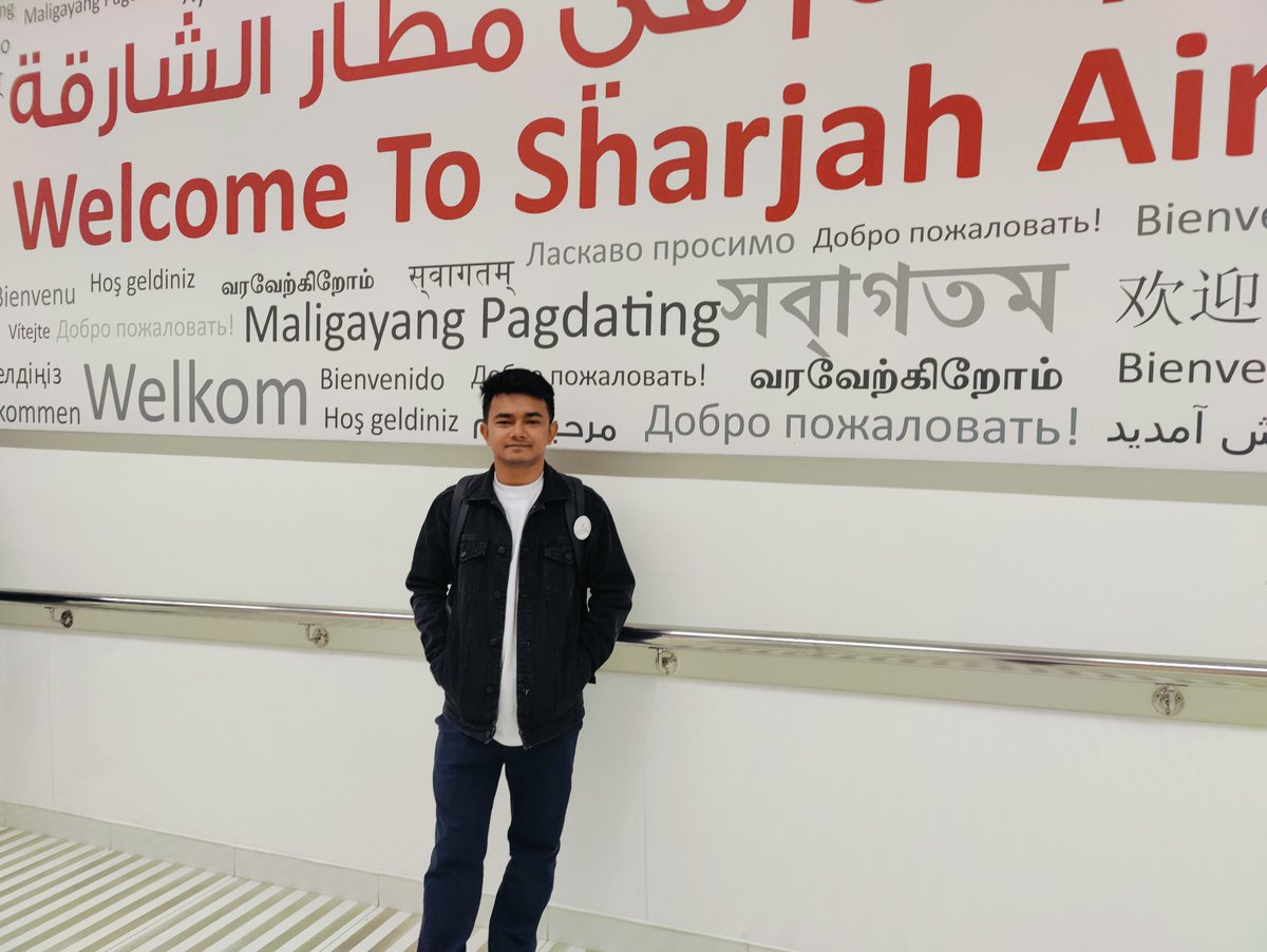 iam_RNN's tweet photo. At #Sharjah and Eagerly waiting to Join #COP29  and represent #Bangladesh for #ClimateFinance #ClimateJustice https://t.co/G0c7Kv6dTF