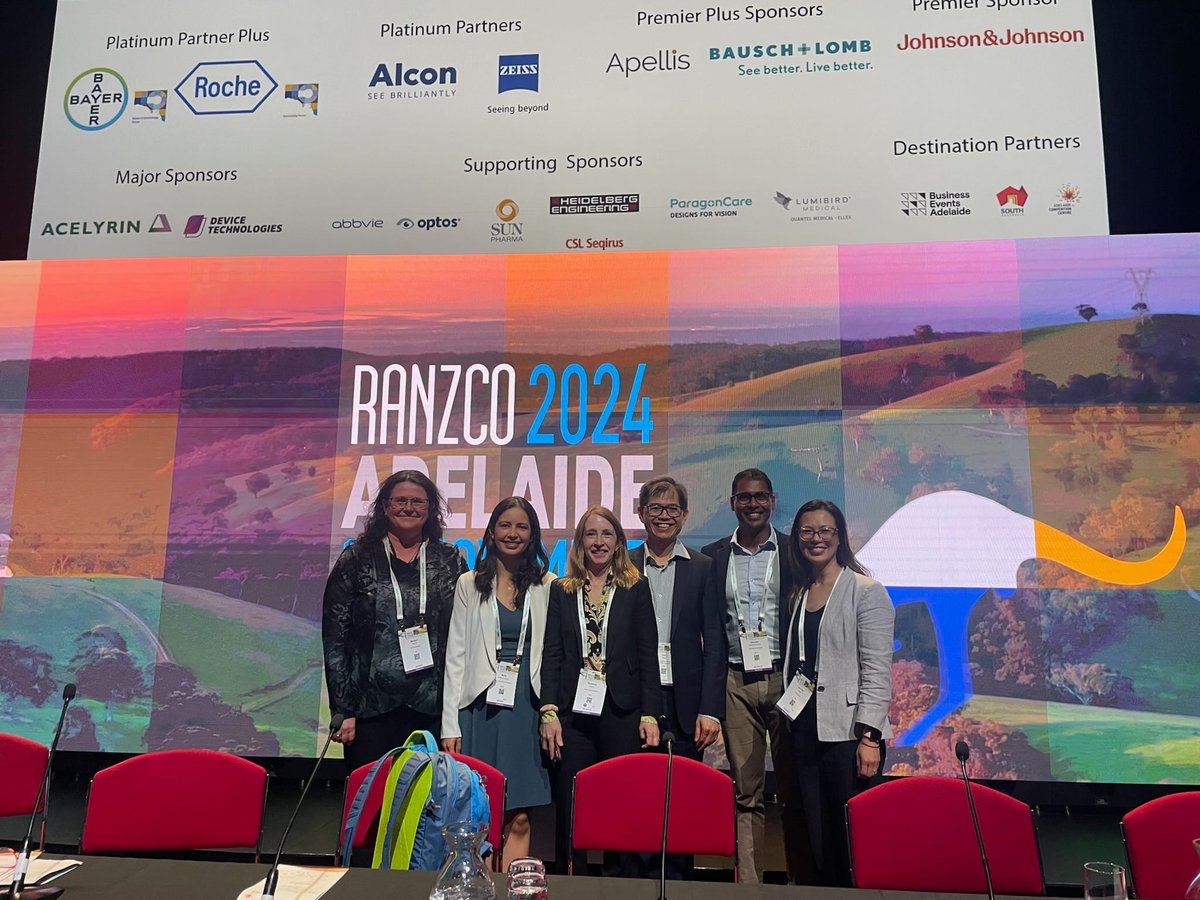 Dr Maria Cabrera (@cabreramarie) on Twitter photo What an amazing experience <a href="/RANZCOeyedoctor/">RANZCO</a> last week!
I presented on the #AMR surveillance program on bacterial #keratitis and met colleagues across Australia!
Looking forward to next year!
<a href="/SydneySaveSight/">Save Sight Institute</a> <a href="/profswatson/">Professor Stephanie Watson OAM FARVO</a> <a href="/kandelhimal/">Dr Himal Kandel 👁</a>
#RANZCO55th What an amazing experience <a href="/RANZCOeyedoctor/">RANZCO</a> last week!
I presented on the #AMR surveillance program on bacterial #keratitis and met colleagues across Australia!
Looking forward to next year!
<a href="/SydneySaveSight/">Save Sight Institute</a> <a href="/profswatson/">Professor Stephanie Watson OAM FARVO</a> <a href="/kandelhimal/">Dr Himal Kandel 👁</a>
#RANZCO55th