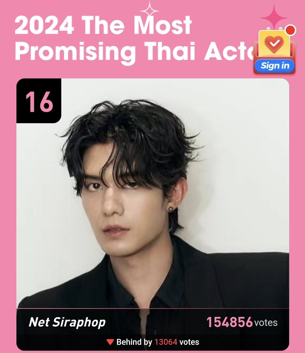 Jo_secretcode's tweet photo. 🌟#VoteForNetS🌟
🗳️Come and vote for our #netsiraphop in "2024 The Most Promising Thai Actors"
📌 3🩷 via log in daily
📌 5🩷 via sharing to twitter
🔗Voting Link: https://t.co/lsl7SyPTom
🗓️Voting Deadline: Nov 20 2024 12:00 BKK
#JamPlanet https://t.co/tZQIwTdmQe