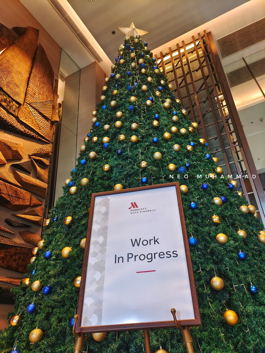 NeoMuhammadd's tweet photo. tall Christmas tree at Marriot Kota Kinabalu hotel lobby, 11/11/2024
https://t.co/StF8U1GjEn https://t.co/Z7tSwoJ71m