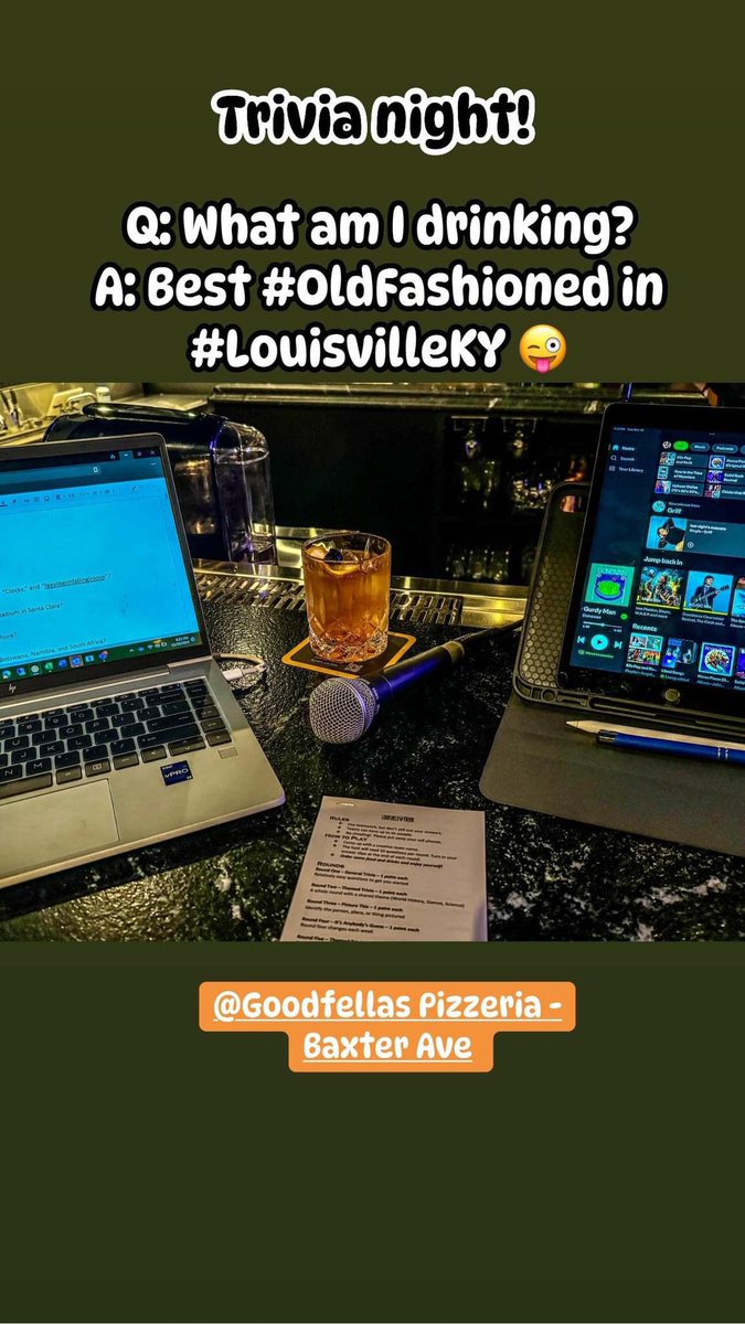I am well rested, well fed, and working on being well-hydrated. #TriviaTime #LiveTrivia #PubTrivia