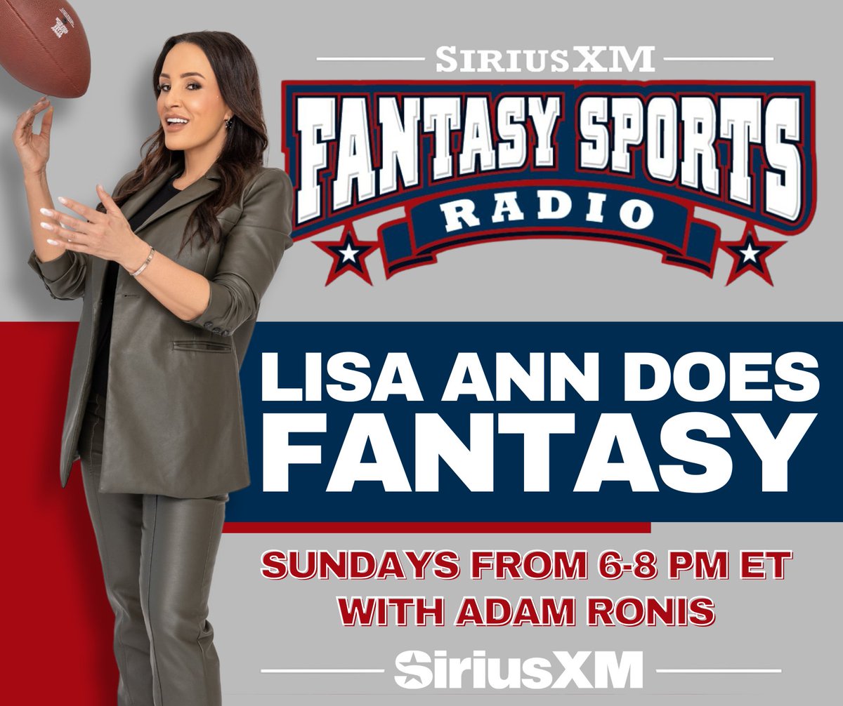 thereallisaann's tweet photo. It's that time again when we get to give an award to a player on the bench in our #fantasyfootball team that outscored your starter. Me & @AdamRonis will share ours @SiriusXMFantasy : TELL us YOURS using the hashtag #BenchMVP https://t.co/32r55wInpS