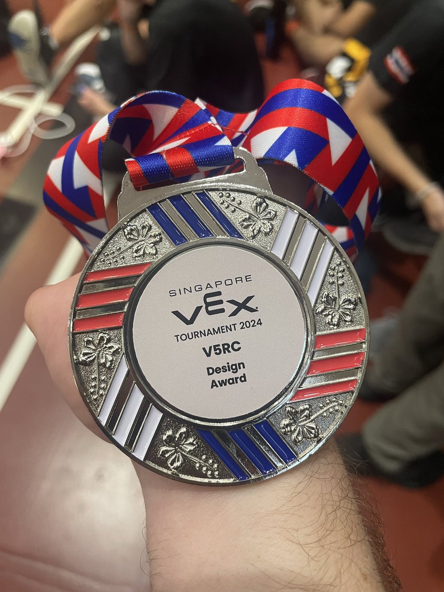 Michael Bycraft (@mabycraft) on Twitter photo We had a great time <a href="/SAmericanSchool/">Singapore American School</a> VEX tournament.
My kids had a good time and did well enough, but not so well that they canāt improve their designs. Perfect result.
However, the design award was nice too.
<a href="/VEXRobotics/">VEX Robotics</a> #robotics <a href="/ISBangkok/">International School Bangkok (ISB)</a> We had a great time <a href="/SAmericanSchool/">Singapore American School</a> VEX tournament.
My kids had a good time and did well enough, but not so well that they canāt improve their designs. Perfect result.
However, the design award was nice too.
<a href="/VEXRobotics/">VEX Robotics</a> #robotics <a href="/ISBangkok/">International School Bangkok (ISB)</a>
