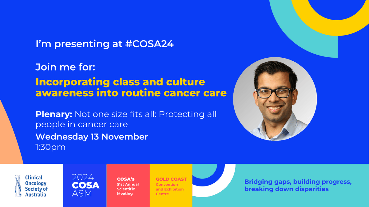 Abhijit Pal (@drabhipal) on Twitter photo Excited to be presenting this Wednesday at #COSA24 on class and culture in Australian cancer care + sharing results from innovative cancer equity projects lead by <a href="/SWSLHD/">South Western Sydney Local Health District</a> - PEARLER (<a href="/UditNindra31/">Udit</a>) and Arabic-BTN <a href="/COSAoncology/">COSA</a> <a href="/cancer_K2A/">A/Prof Ben Smith @bensmithphd.bsky.social</a> <a href="/Dr_RSMoussa/">Rayan Saleh Moussa</a> <a href="/cancerNSW/">Cancer Institute NSW</a> <a href="/mcamitsydney/">Dr. Michael Camit (PhD)</a> Excited to be presenting this Wednesday at #COSA24 on class and culture in Australian cancer care + sharing results from innovative cancer equity projects lead by <a href="/SWSLHD/">South Western Sydney Local Health District</a> - PEARLER (<a href="/UditNindra31/">Udit</a>) and Arabic-BTN <a href="/COSAoncology/">COSA</a> <a href="/cancer_K2A/">A/Prof Ben Smith @bensmithphd.bsky.social</a> <a href="/Dr_RSMoussa/">Rayan Saleh Moussa</a> <a href="/cancerNSW/">Cancer Institute NSW</a> <a href="/mcamitsydney/">Dr. Michael Camit (PhD)</a>