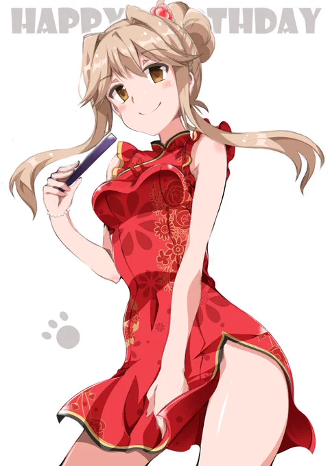 朋花誕生日おめでとう!これは再掲のチャイナ朋花です #天空橋朋花生誕祭2024 