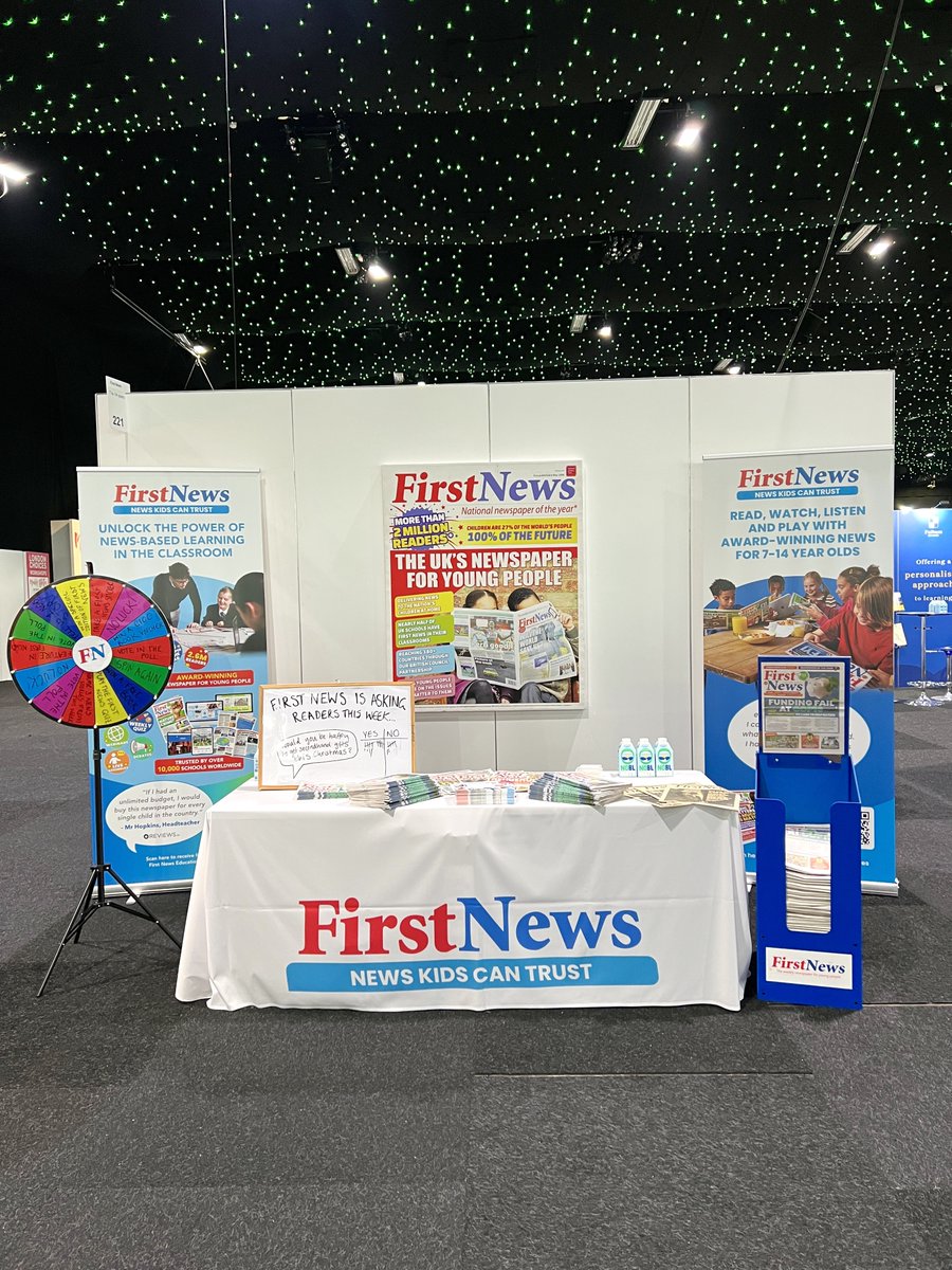 First_News's tweet photo. We had an amazing time at the Independent Schools Show this weekend, and were so pleased to get First News into the hands of more readers!🗞️

Thank you to all the schools and families who came along to say hello!😊

Missed out? Check out our snaps from the last couple of days!📸 https://t.co/vubYWJevjQ