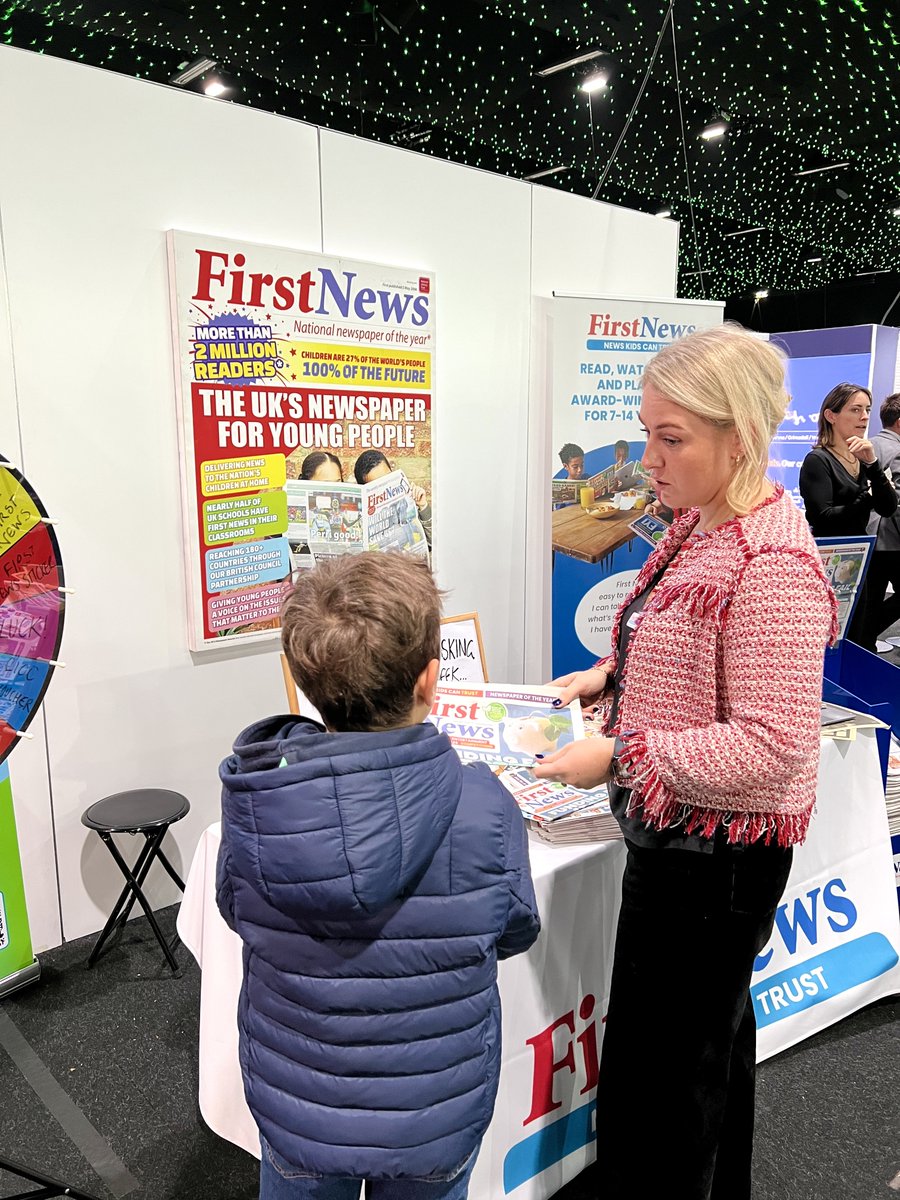 First_News's tweet photo. We had an amazing time at the Independent Schools Show this weekend, and were so pleased to get First News into the hands of more readers!🗞️

Thank you to all the schools and families who came along to say hello!😊

Missed out? Check out our snaps from the last couple of days!📸 https://t.co/vubYWJevjQ