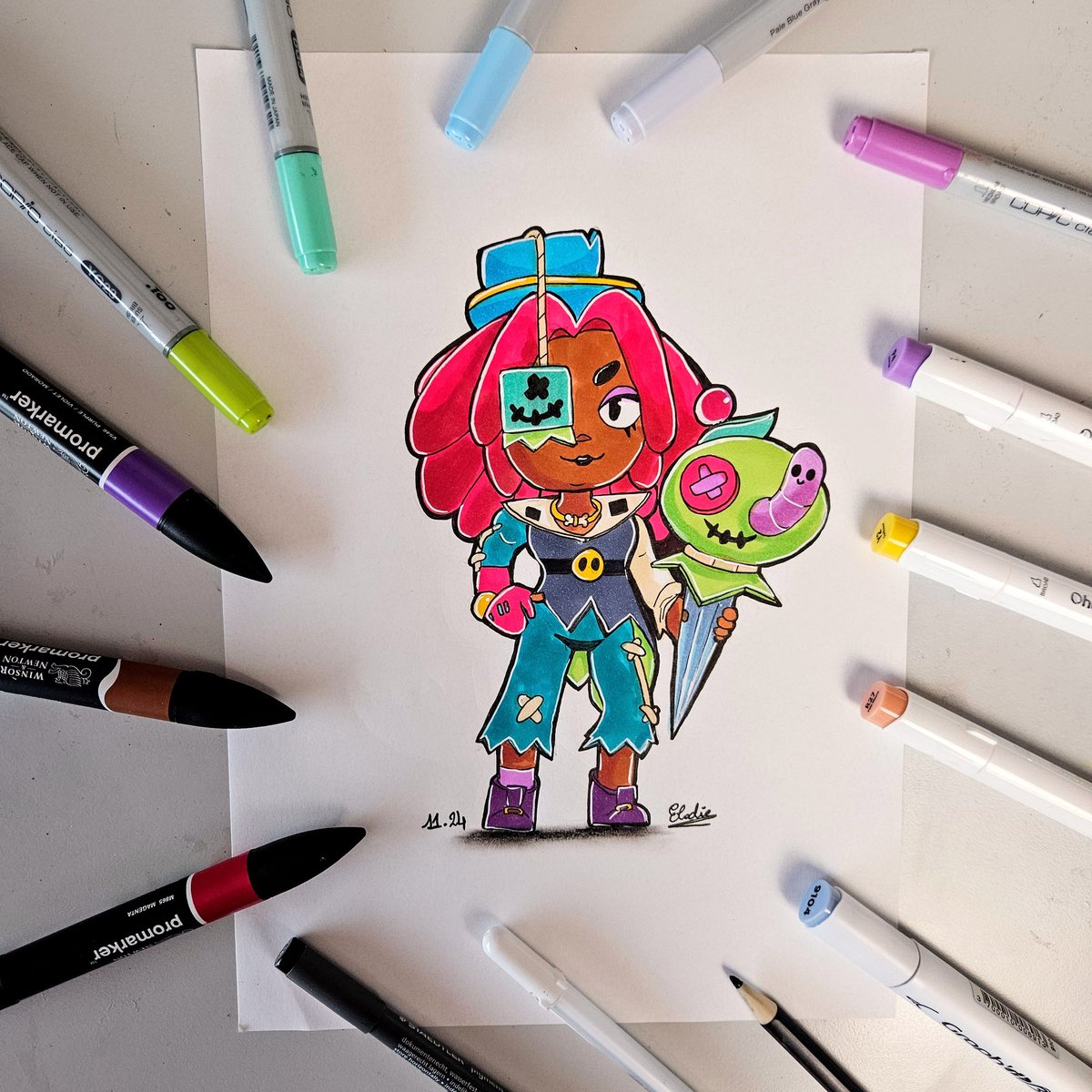 elodrawyt's tweet photo. New Brawler Juju Fanart πΈπ
Speed drawing
https://t.co/sPmK8MZeJc
#BrawlStars #BrawlStarsArt #BrawlStarsDrawing #Juju #JujuBrawlStars
@BrawlStars https://t.co/2E92nNAHxU