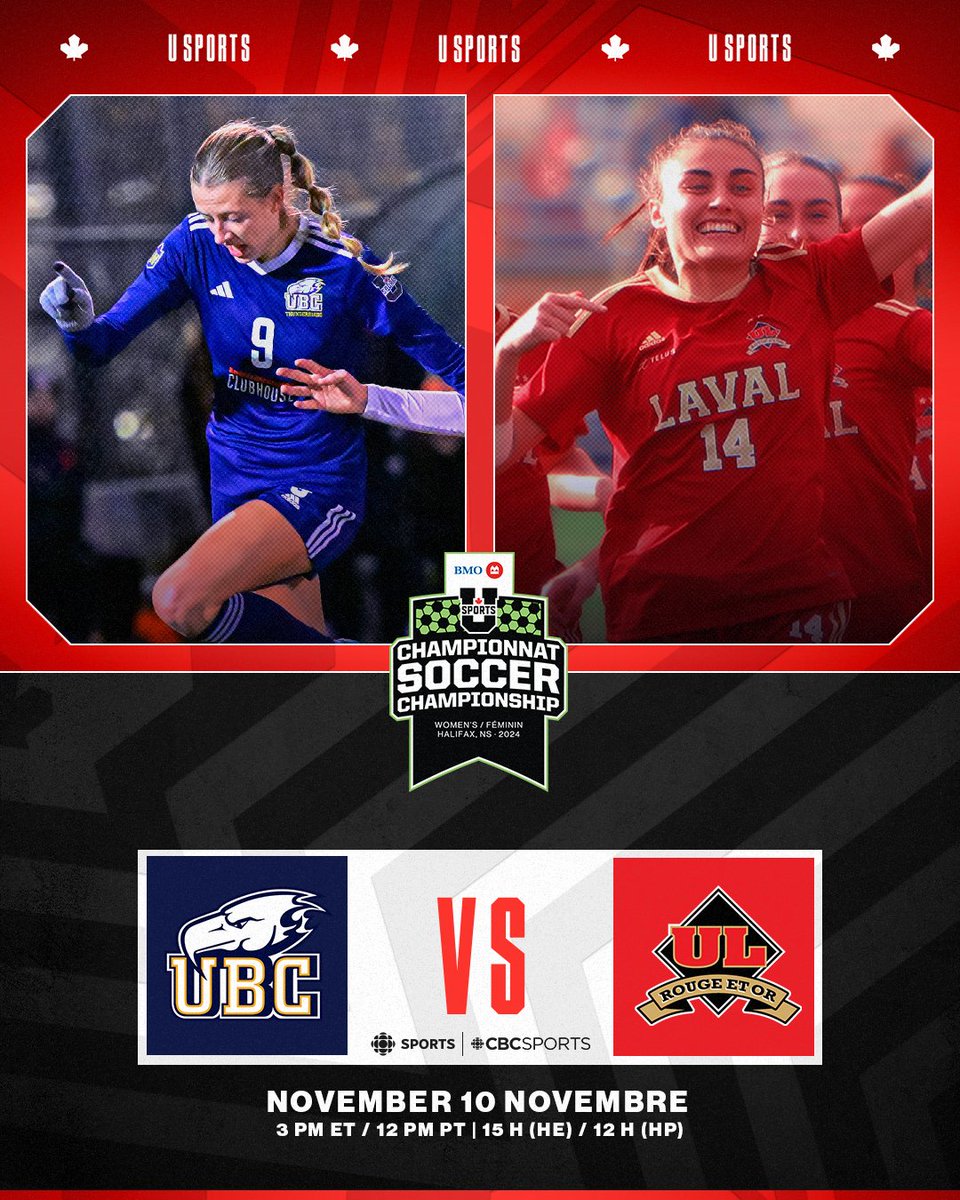 U SPORTS Soccer tweet media