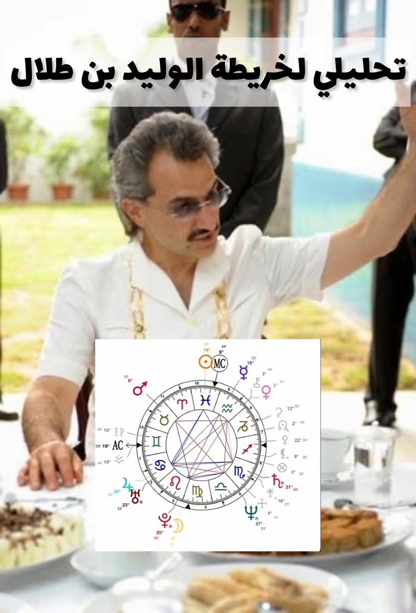 تحليلي لخريطة الوليد ين طلال ؛

#تحليل_خرائط #فلك  #تنجيم 

حسابي بالتيك توك : falak__9