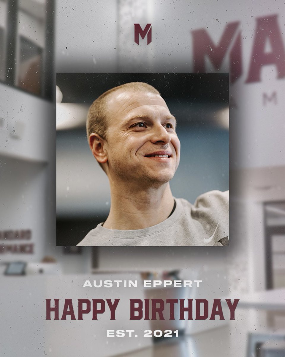 MASHPerform's tweet photo. Happy birthday to the swag king, Coach Austin. โ๏ธ๐โ๏ธ @AustinEppert
#MASHperformance | #RaiseTheStandard https://t.co/4vCSyJxrPD