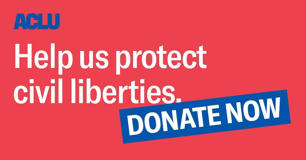 Windo's tweet image. If you’re feeling anxious about the impact of the recent election on our rights and freedoms, consider making a difference by donating to the ACLU. They work tirelessly to protect civil liberties and ensure that everyone’s voice is heard, no matter the outcome.