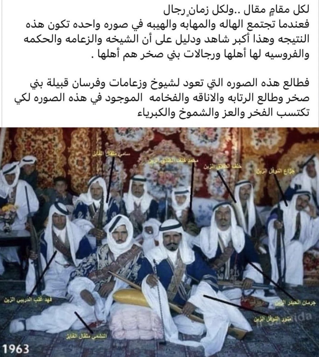 فرسان بني صخر رحمة الله عليهم في استقبال الملك حسين رحمة الله عليه في قرية جلول - لواء الجيزة.