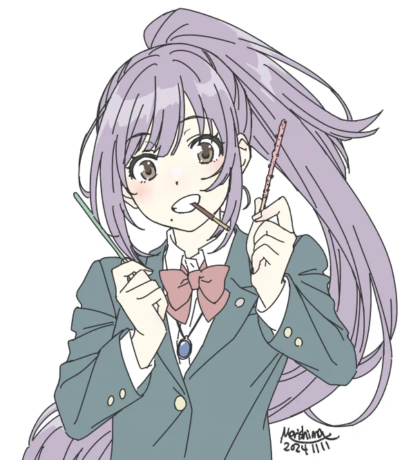 ポポッキーの日、、、似なかった 