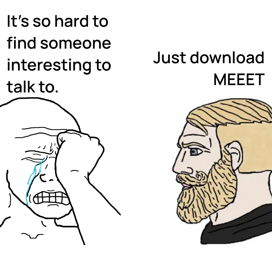 Just download MEEET!