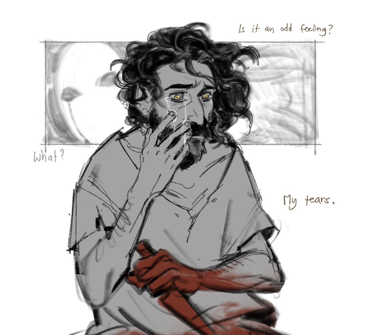 WolfyTheWitch's tweet photo. Episode 20 sketch godbless #malevolentpodcast https://t.co/tueuJBWfzJ
