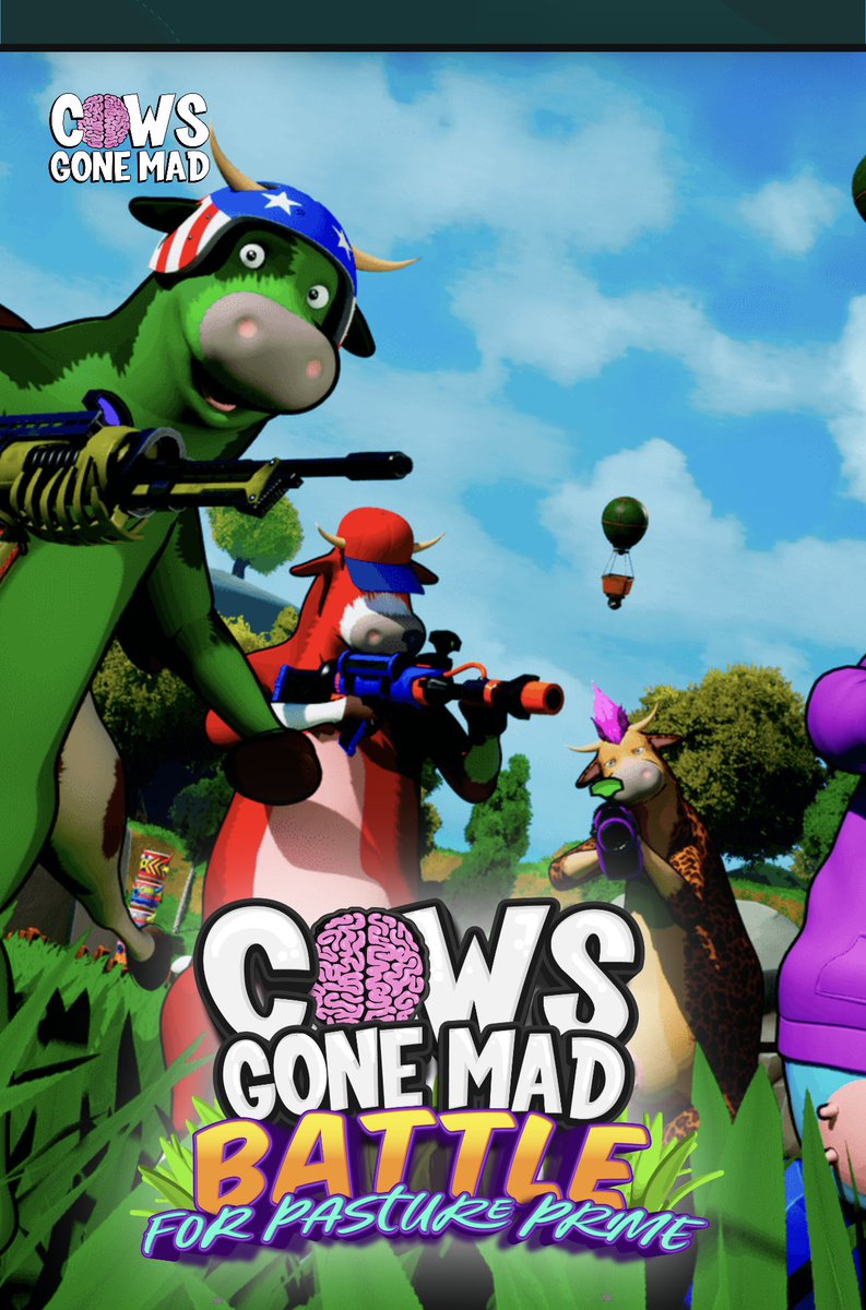 SebastianL84509's tweet photo. @CarsonYur MooMoo Token is not just a currency; it’s the fuel behind ""
Cows Gone Mad," a unique survival adventure game endorsed by Dr. Khaliliah Ali and supported by the Women Empowerment Initiative. 🐄

👉 Learn more at https://t.co/wshS4Awv5h 
#MooMooToken #NFTGaming #Empowerment" https://t.co/WjCRnFNAHI