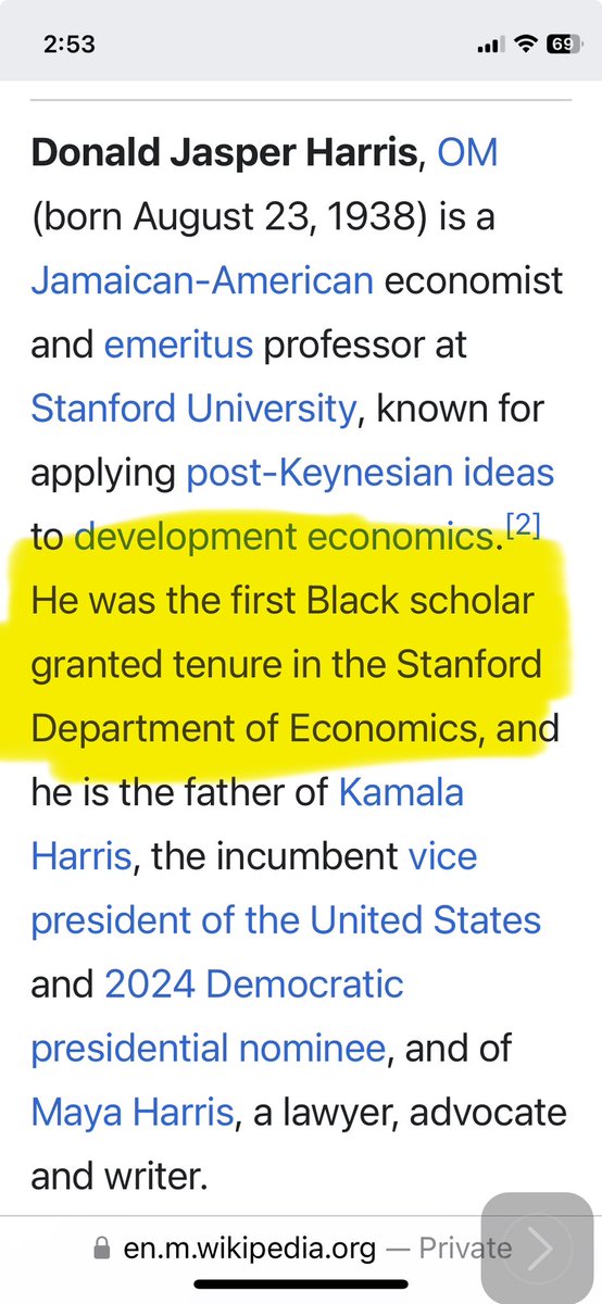 MarineLibby's tweet image. I have got to agree with Charlie Kirk!?!

WTF do they want to #AnnointAndAppoint ?!?

Do they want to wrote headlines like her Dad’s #FirstBlack #TenuredProfessor #StanfordEconomics Department?!?

Can the previously-identified “#SECOND”
#BlackTenuredProfessor of @StanfordEcon