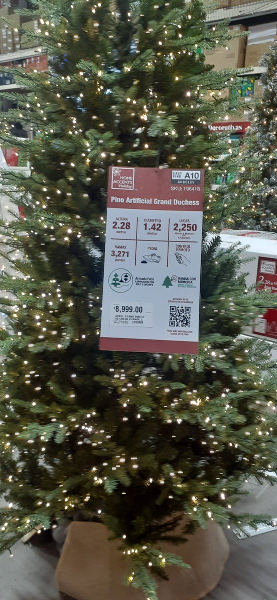 Cuánto debe llegar de aguinaldo para poder disponer y comprar este hermoso árbolito de $9 mil😢