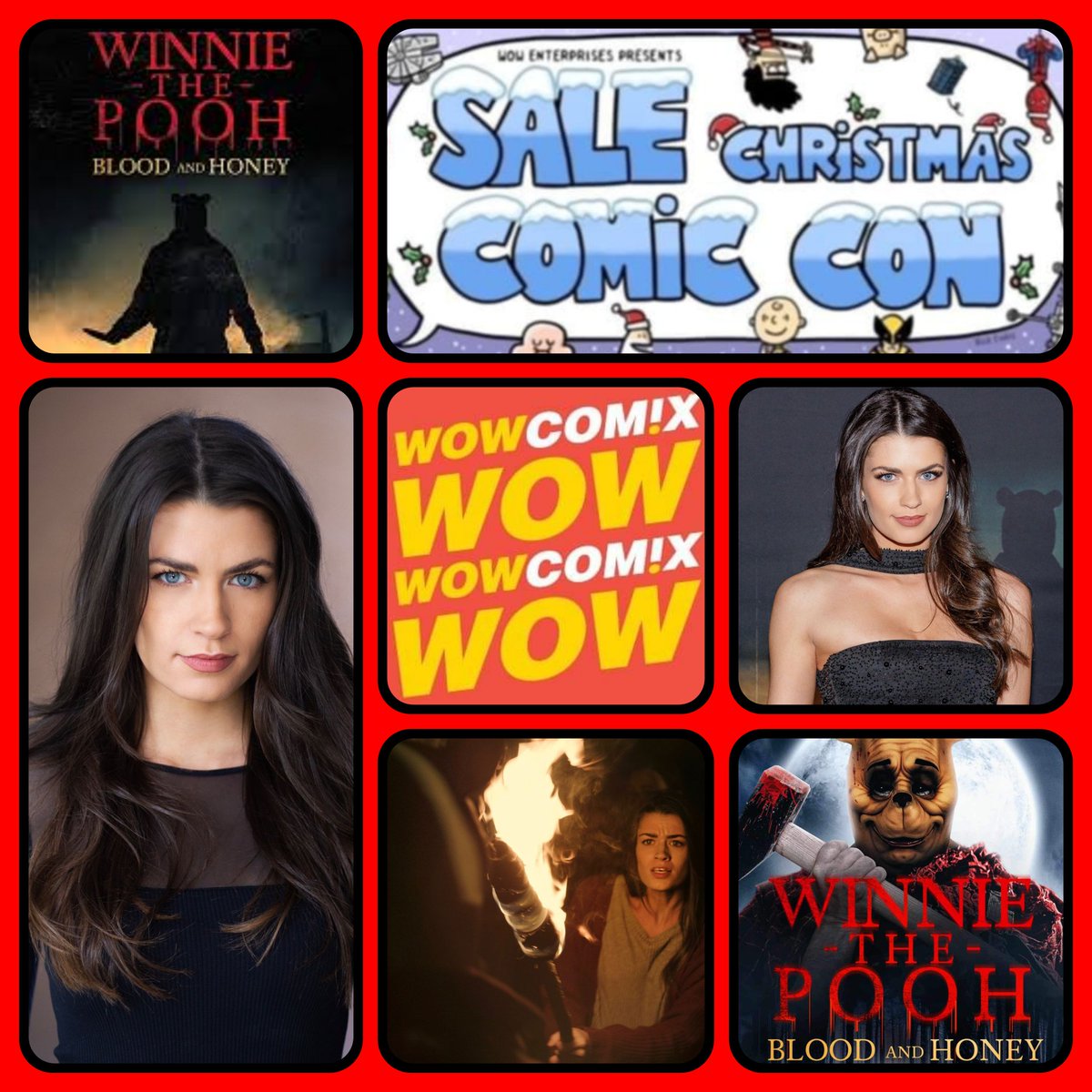 #MariaTaylor <a href="/poohbandh/">Winnie-the-Pooh: Blood and Honey</a> appearing at #SaleChristmasComicCon at #StanleySquareSale on Saturday the 7th of December 2024 courtesy of <a href="/andybrittle1/">ABconventionagent</a>