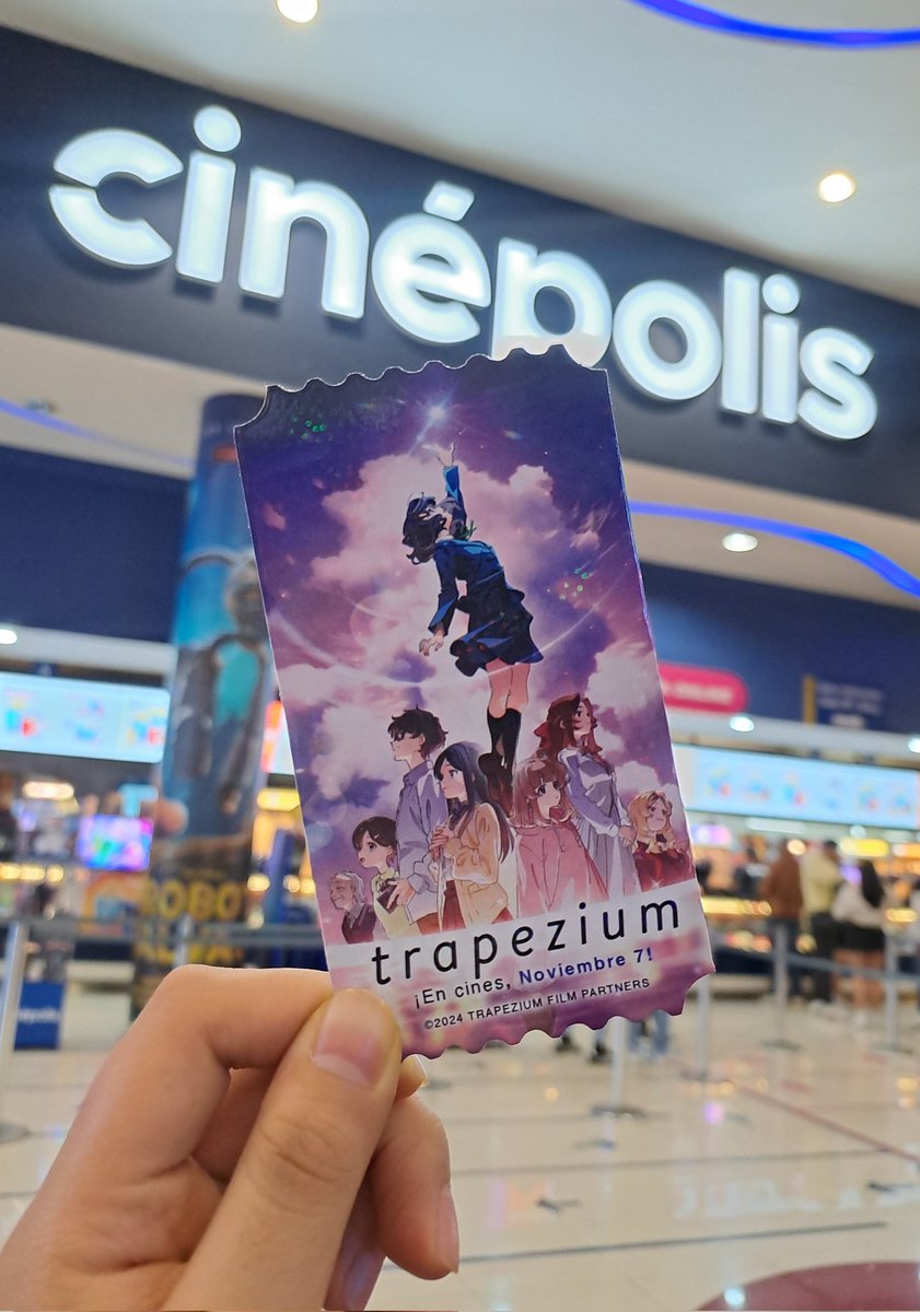 Si aún no están enterados sobre Puntos Cardinales 🤭 vean #Trapezium 
Sueños, diversión, risas, amistades y reflexiones, están por contarte está bonita historia✨

¡Muchos Arigatos!!! 🫰🏻💕✨
<a href="/KonnichiwaFest/">Konnichiwa!</a>