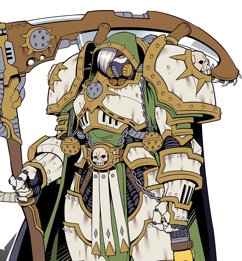 Mortarion, the Pale Queen tweet media
