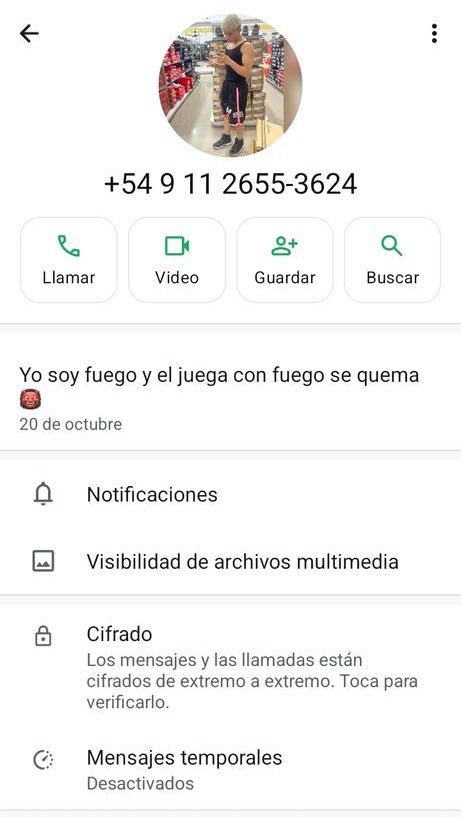 atranumripley13's tweet photo. ATENCIÓN📌
Este sería el número de Agustín Ponce, el BOLIGUAYO que agredio al alumno Argentino en una escuela de Lomas del Mirador.
RT👇🏻 https://t.co/cMhaPFjphI